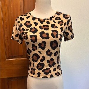 Cheetah Print Top